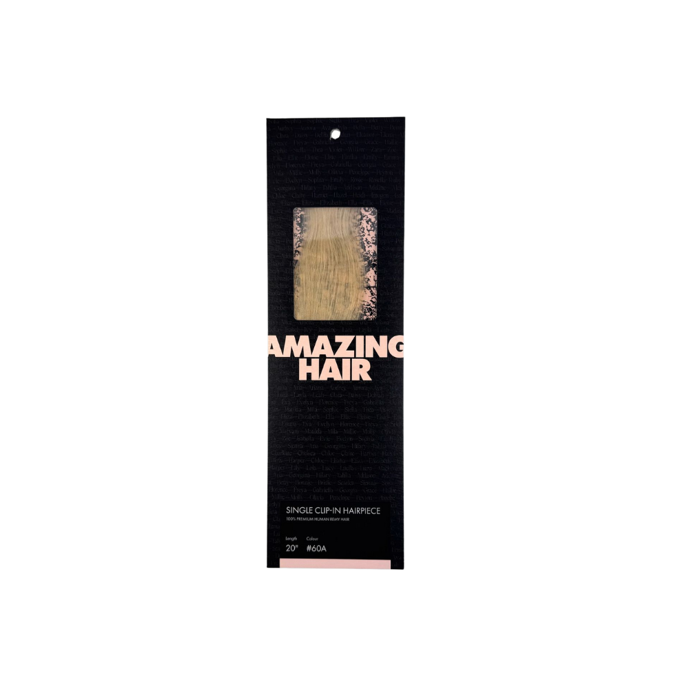 Amazing Hair 20" Single Clip-In Hairpiece