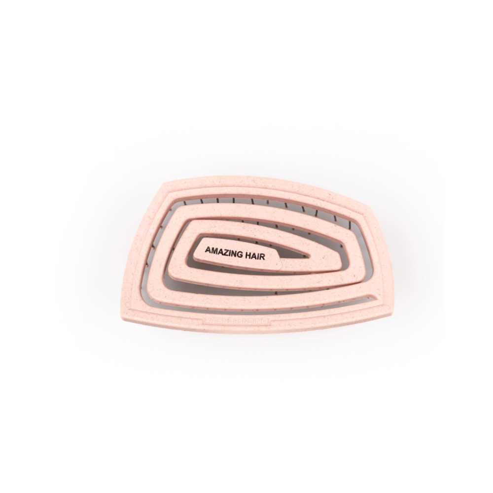 Amazing Hair Curve Brush - Pocket-Sized Glamour, Planet-Friendly Detangling