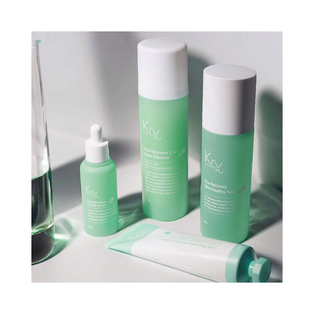 KRX Cica Recovery System – The Ultimate Repair Ritual for Sensitive Skin