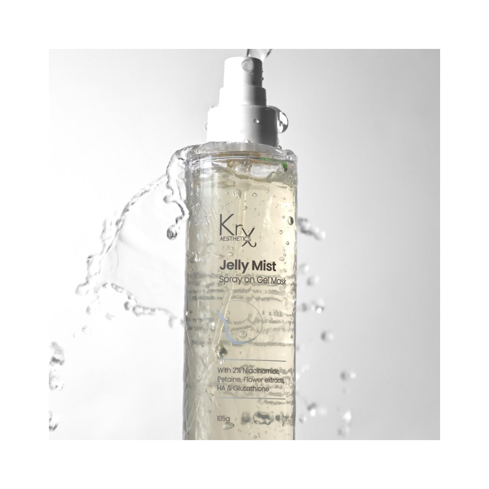 KRX Jelly Mist Spray on Mask