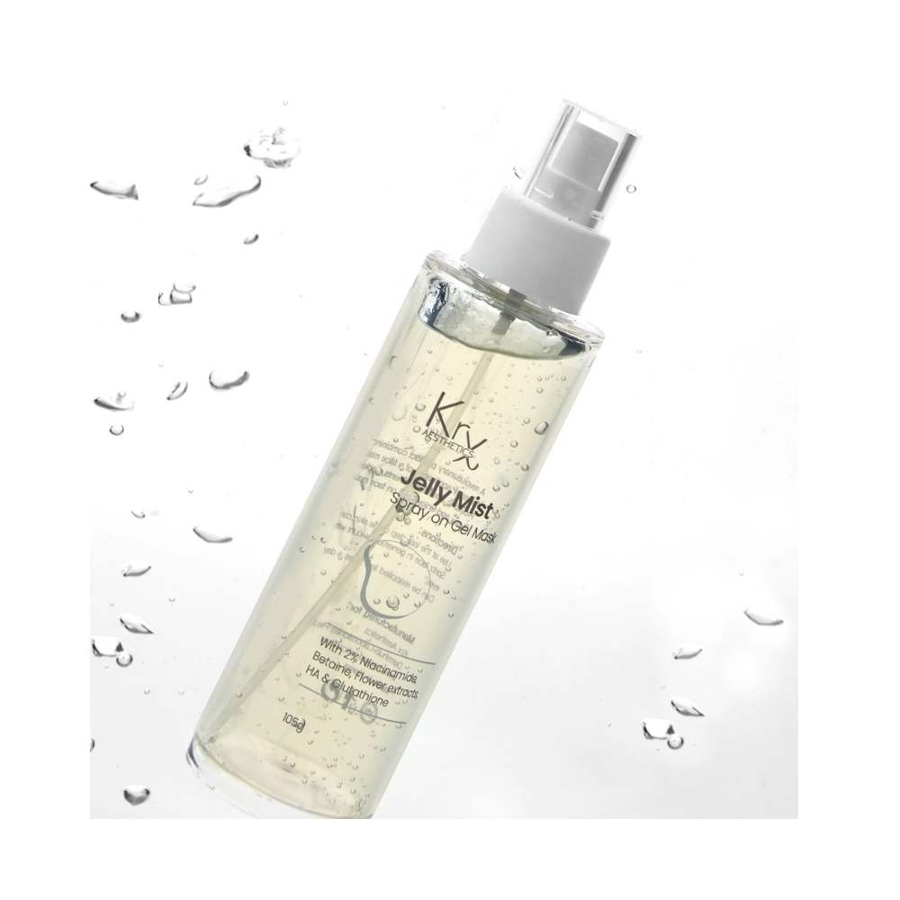 KRX Jelly Mist Spray on Mask