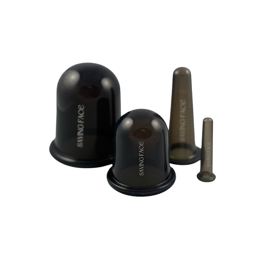 Saving Face 4-Piece Facial & Body Cupping Set